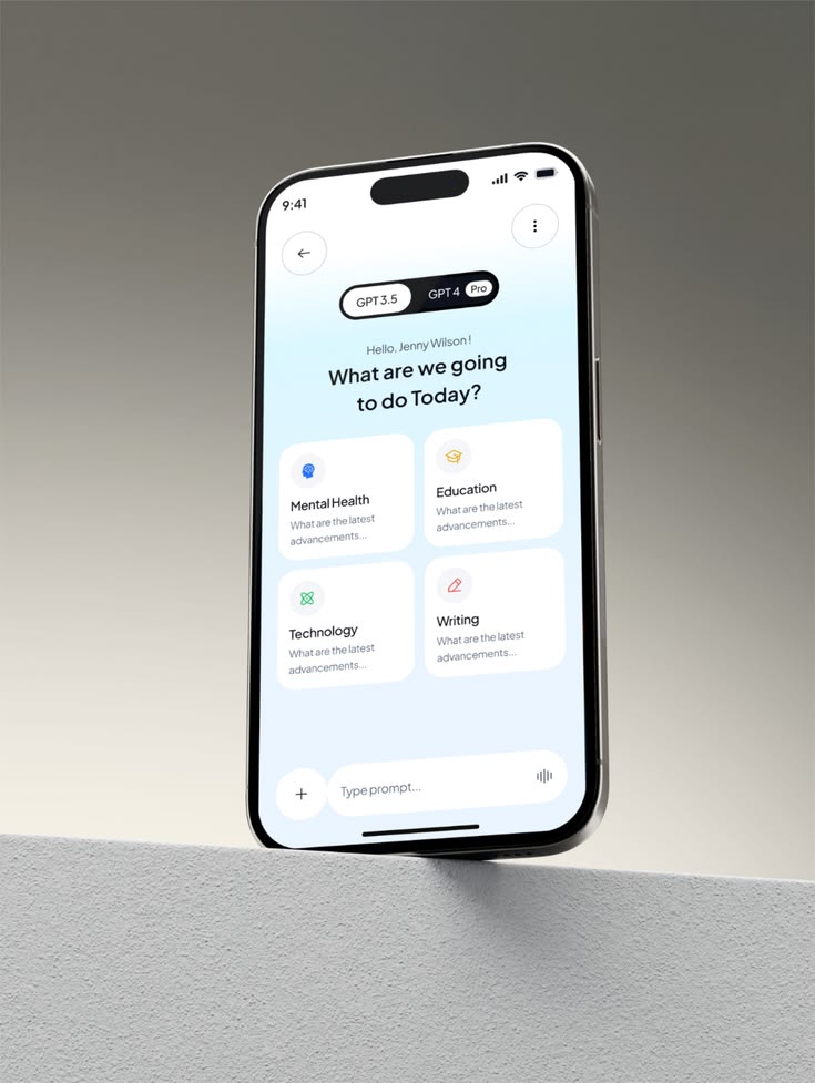 LensAI app UI